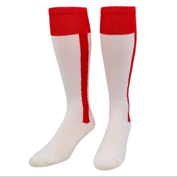 NEW 2x BASEBALL SOFTBALL STIRRUP SOCKS (Medium) PowerSox by Gold Toe - Picture 4 of 4